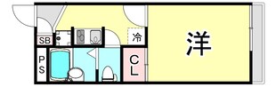 レオパレス甲東園の物件間取画像